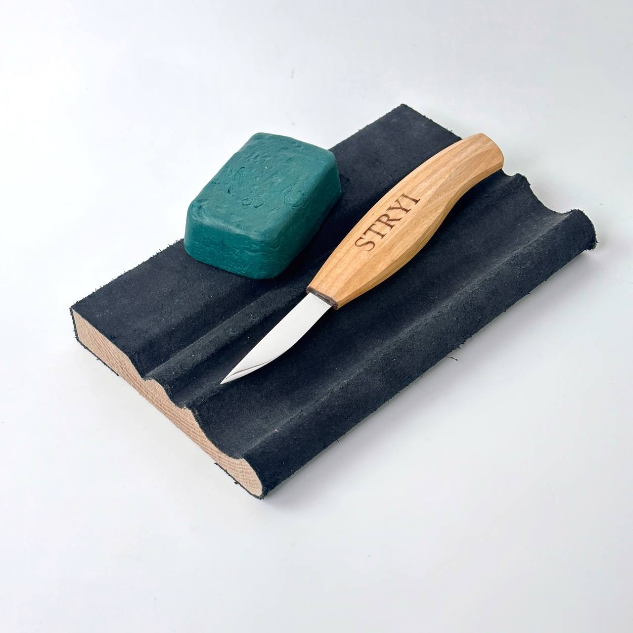 Whittling knife for wood carving 58mm STRYI Profi, Sloyd knife, Carving figurines, Carving knife