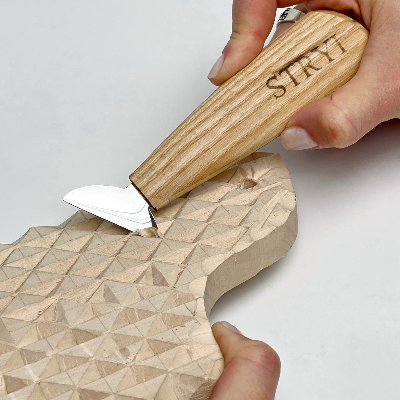 Cuchillo para tallar madera STRYI Profi 40mm