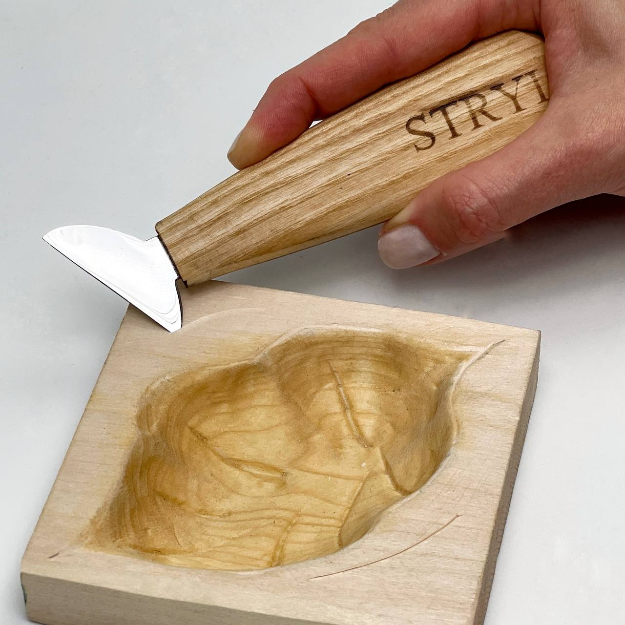 Cuchillo para tallar madera STRYI Profi 40mm