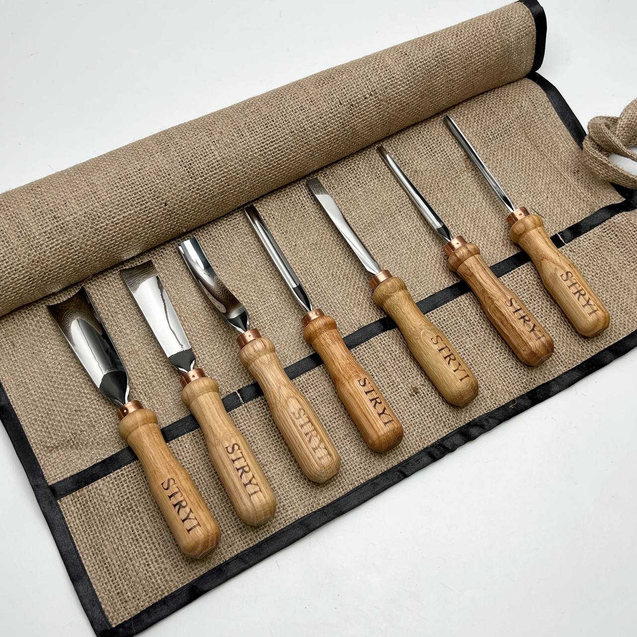 Juego de herramientas básicas para tallar madera STRYI para tallar y tallar en relieve