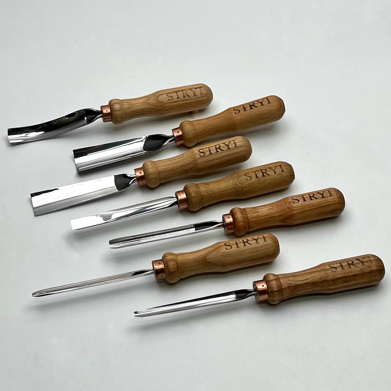 Juego de herramientas básicas para tallar madera STRYI para tallar y tallar en relieve