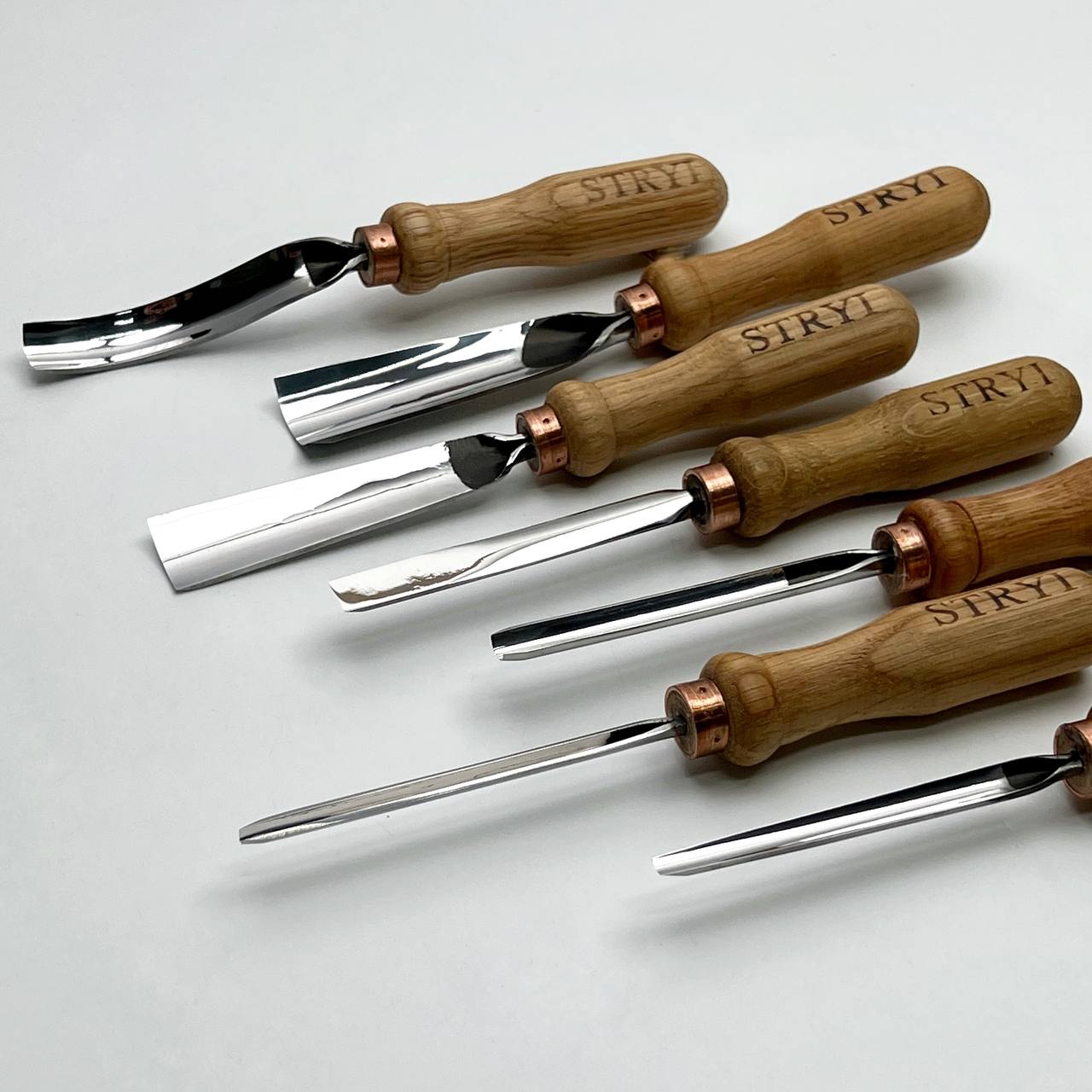 Juego de herramientas básicas para tallar madera STRYI para tallar y tallar en relieve