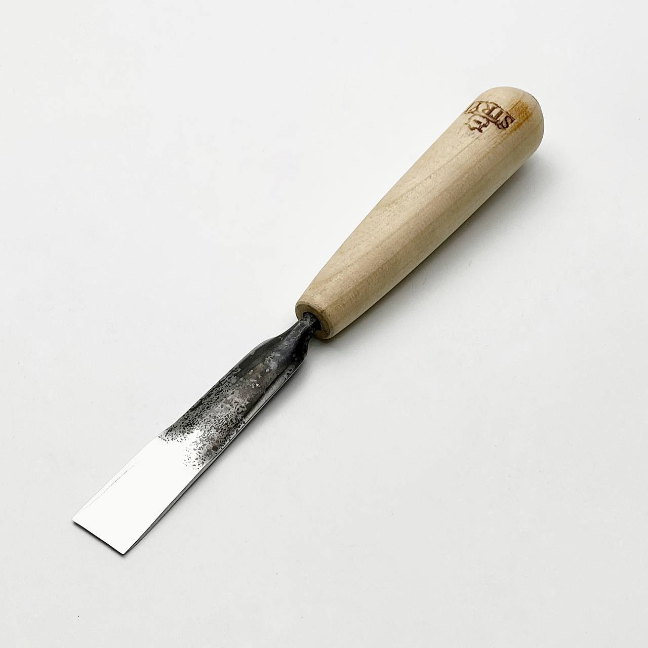 Gouge #1 straight chisel STRYI Standart, Flat chisel, Straight gouge