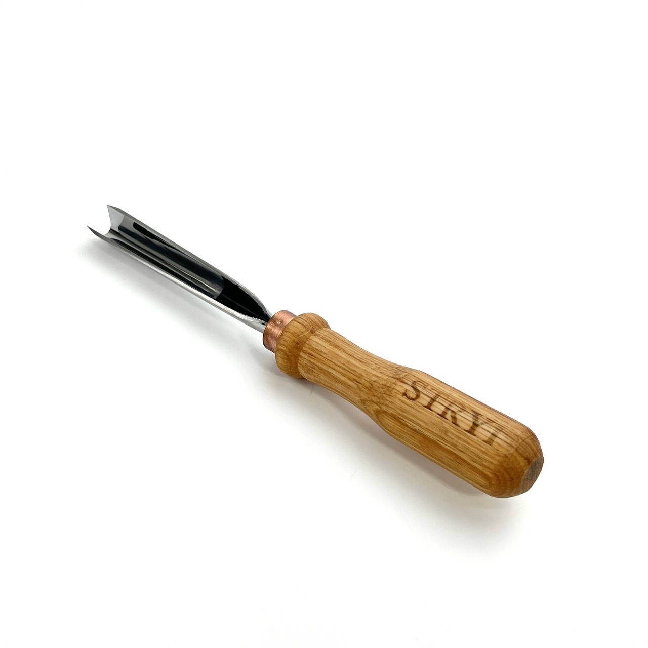 Soft V-Chisel for relief carving, sculpting and texturing