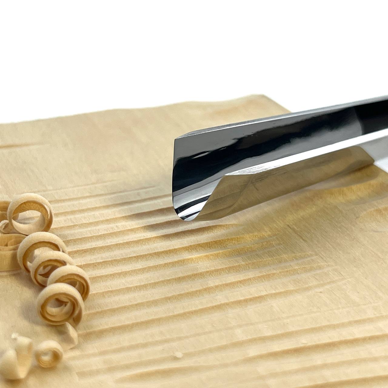 Soft V-Chisel for relief carving, sculpting and texturing