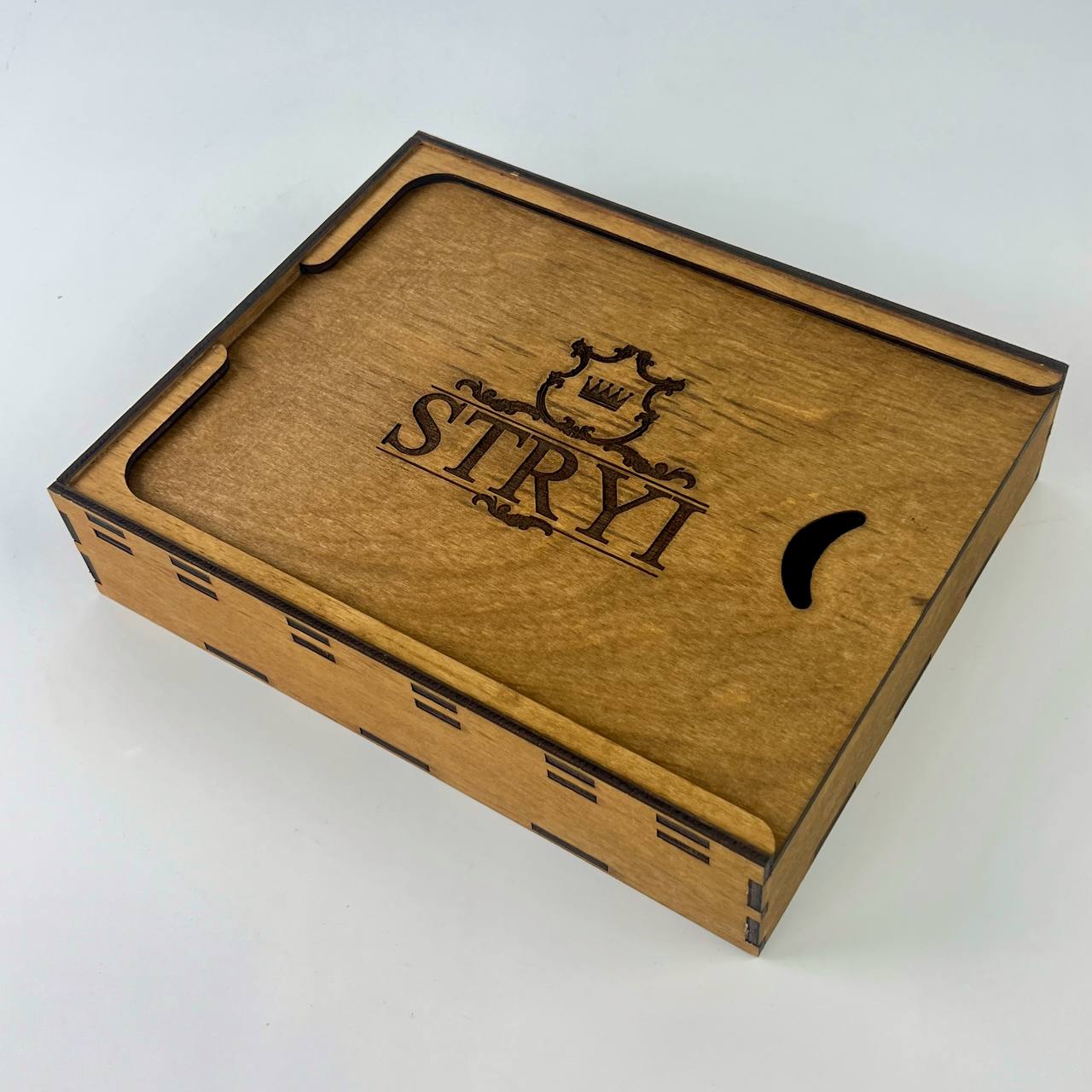 Wooden storage box STRYI for storage tools, Gift packing