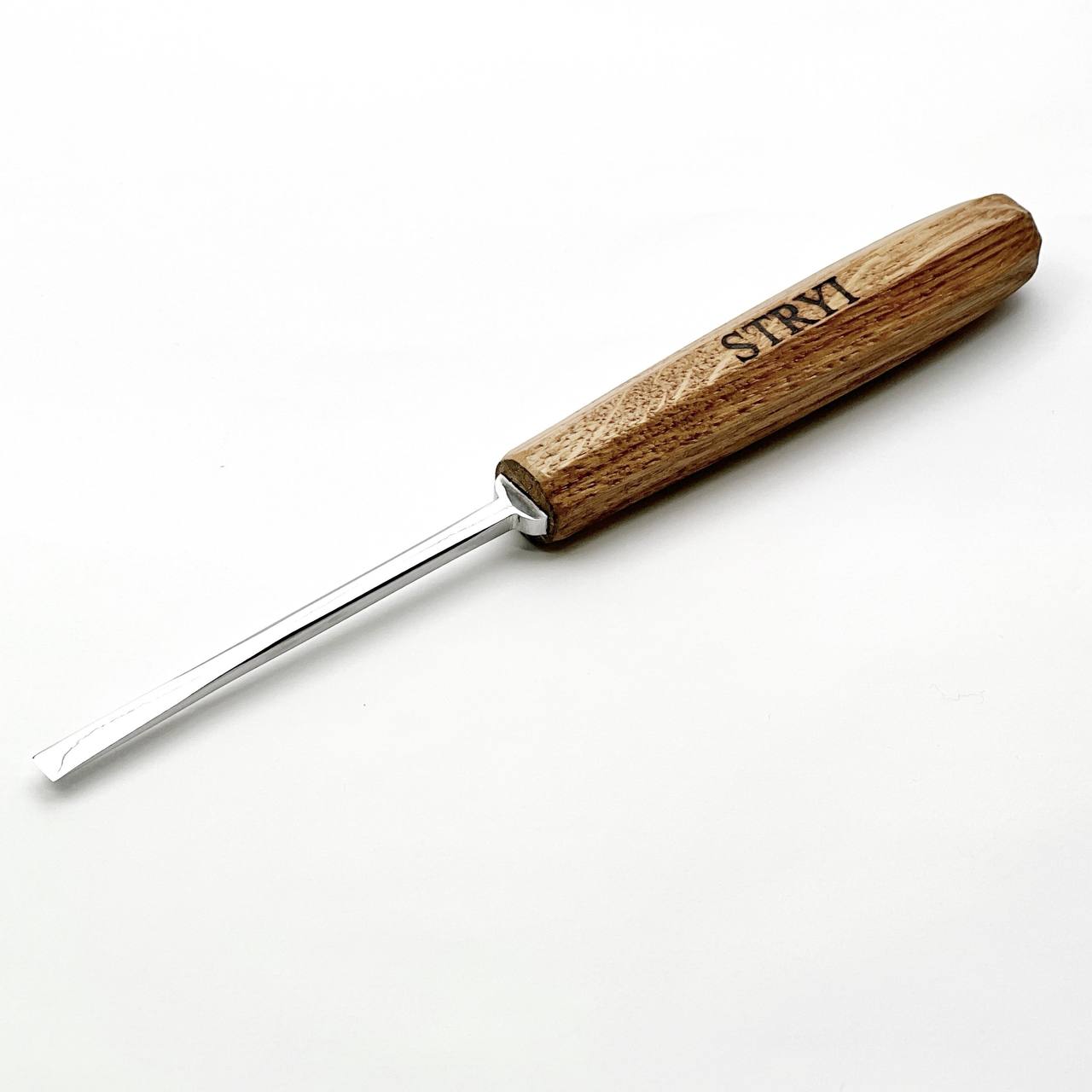 Fishtail Flat Chisel for relief carving and detailing, NEW Line STRYI MAESTRO