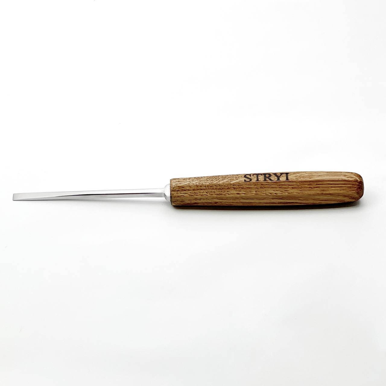 Fishtail Flat Chisel for relief carving and detailing, NEW Line STRYI MAESTRO