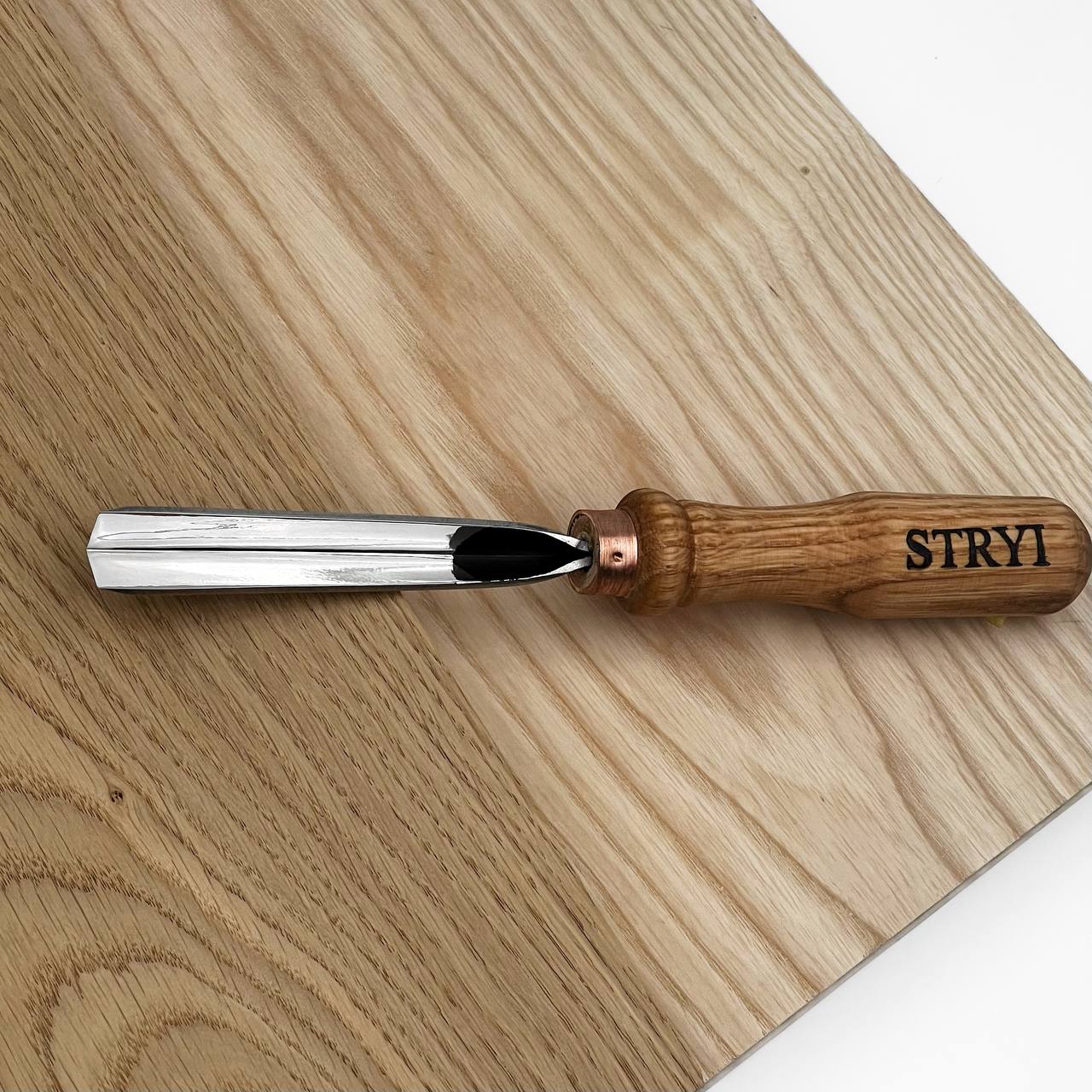 V-parting chisel 90 degrees, Wood carving tools STRYI Profi