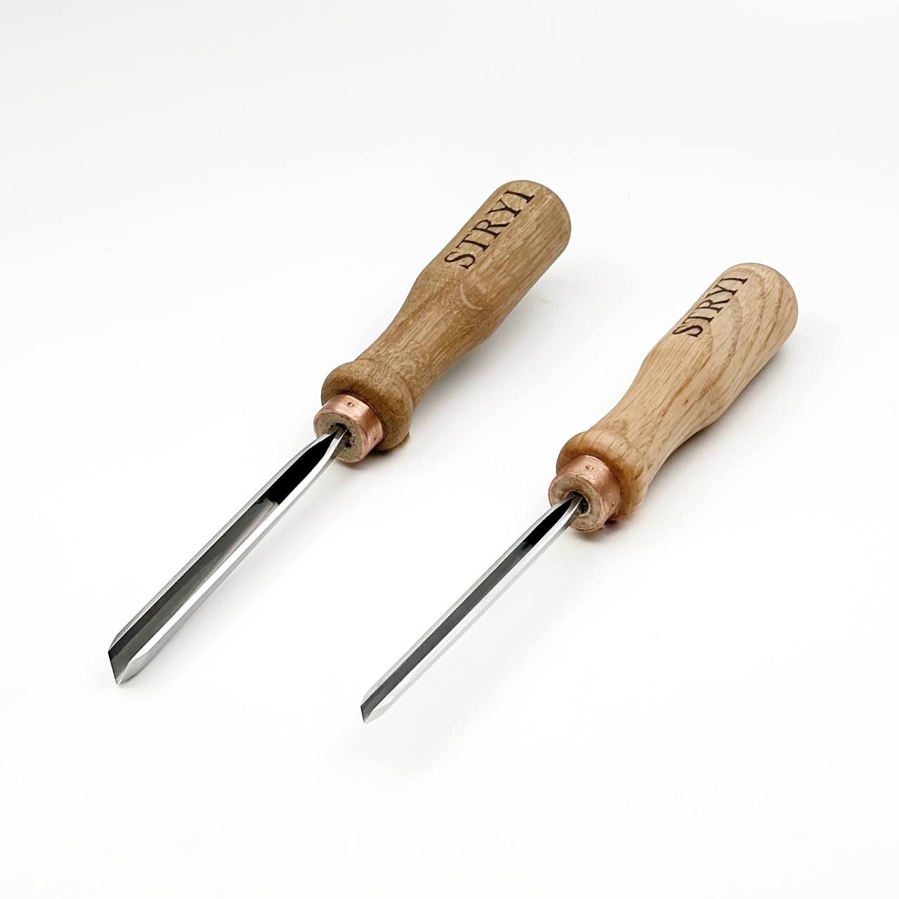V-parting chisel 35 degree STRYI Profi, Wood carving tools, Narrow Chisels