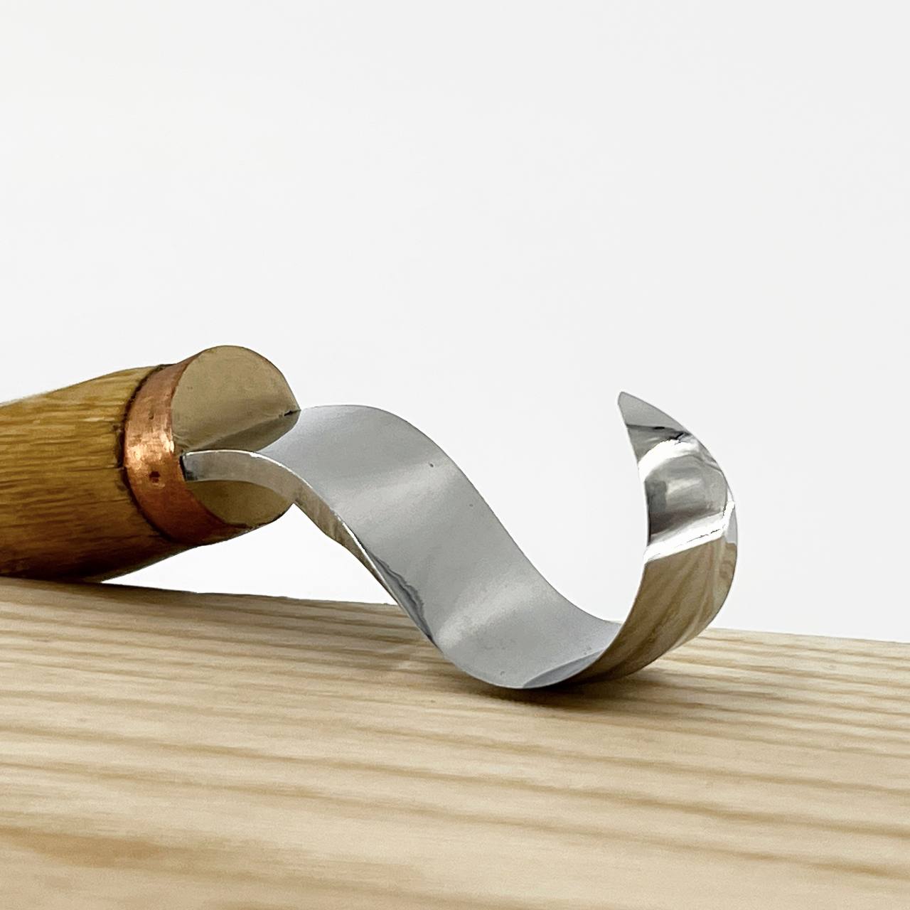 Spoon hook knife STRYI Profi, Bowl and Kuksa carving hook knives, spoon carving tool, wood carving tools, chisel gouge, hand forged knife, craft tool is