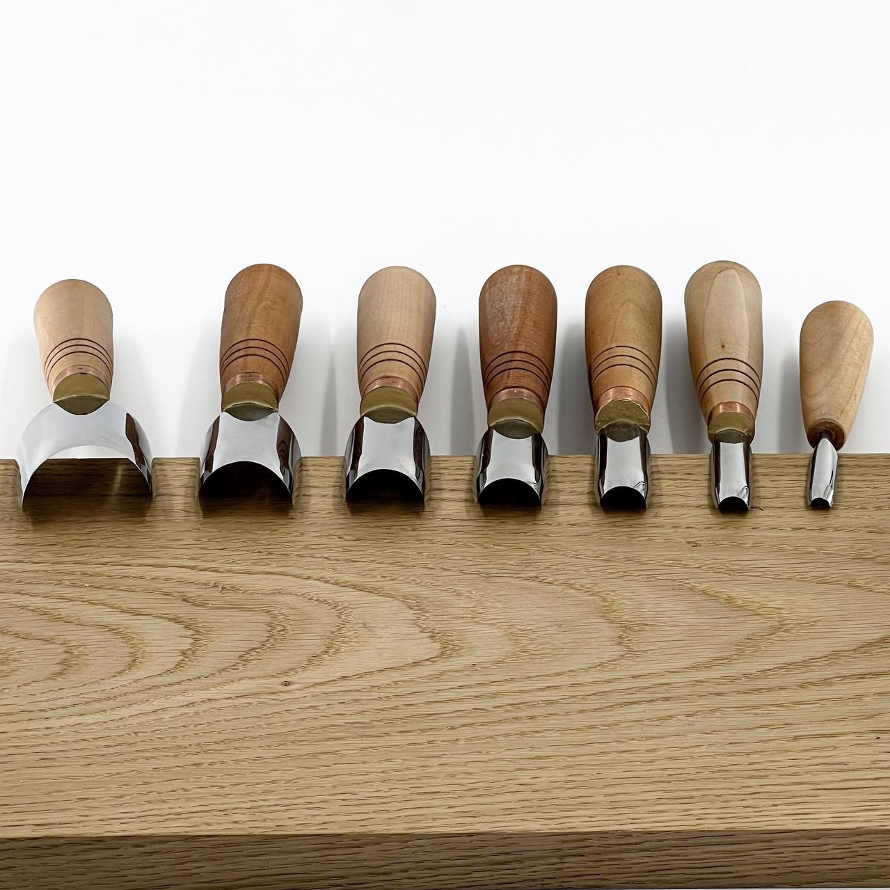 Short Rounded Gouge STRYI-AY Profi, Carving gouge straight-beveled, Gouge STRYI