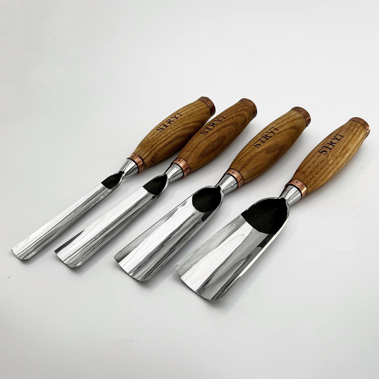 Large sculpture chisel, 8 profile Heavy-duty Gouge, Woodworking tools, Making furniture, Hand woodworking tools