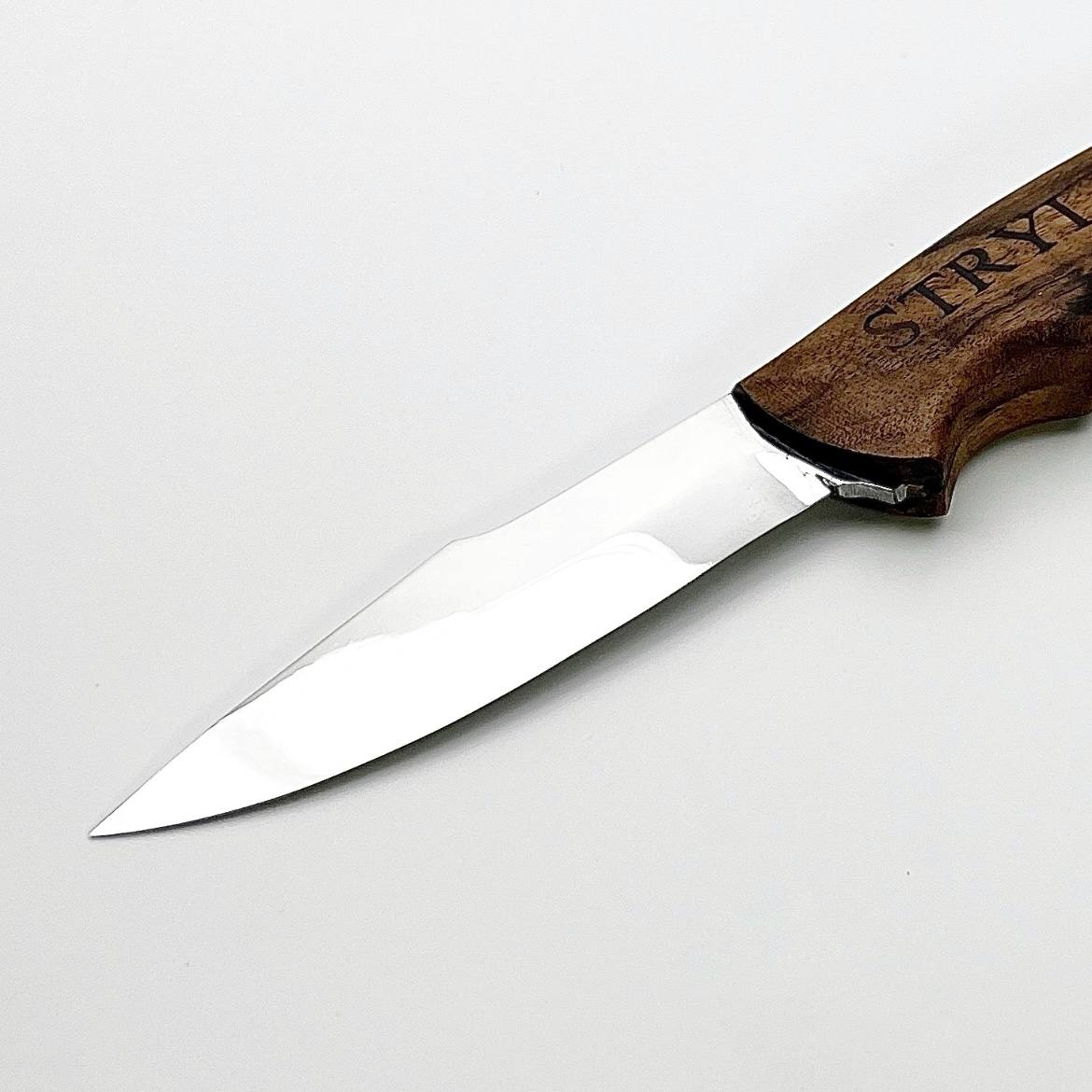 Cuchillo de talla de madera STRYI Profi, cuchillo de camping, cuchillo de carpintería verde