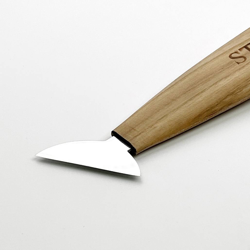 Knife for woodcarving STRYI Profi 50mm, Chip carving knife