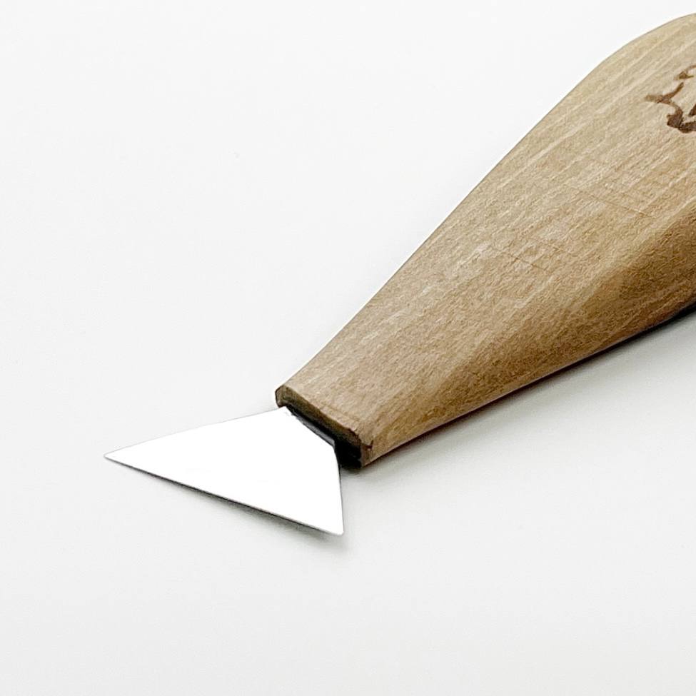 Cuchillo para tallar madera 30mm, cuchillo para tallar virutas STRYI&Adolf Yurev Profi