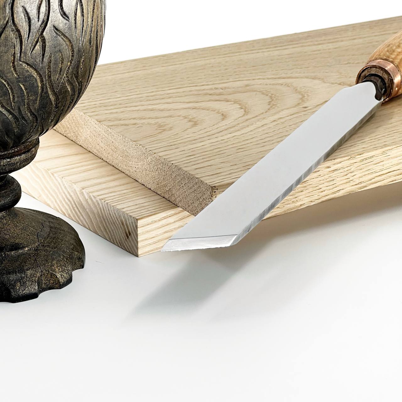 Cincel oblicuo STRYI Profi 45 grados, 20mm, herramienta de trabajo de torno, herramientas de torneado de madera