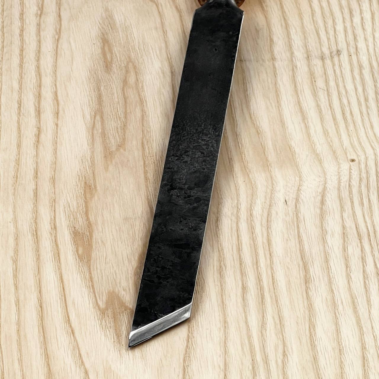 Cincel oblicuo STRYI Standart 45 grados, 20 mm. Sin pulir. Herramienta de trabajo de torno, herramienta de torneado de madera STRYI