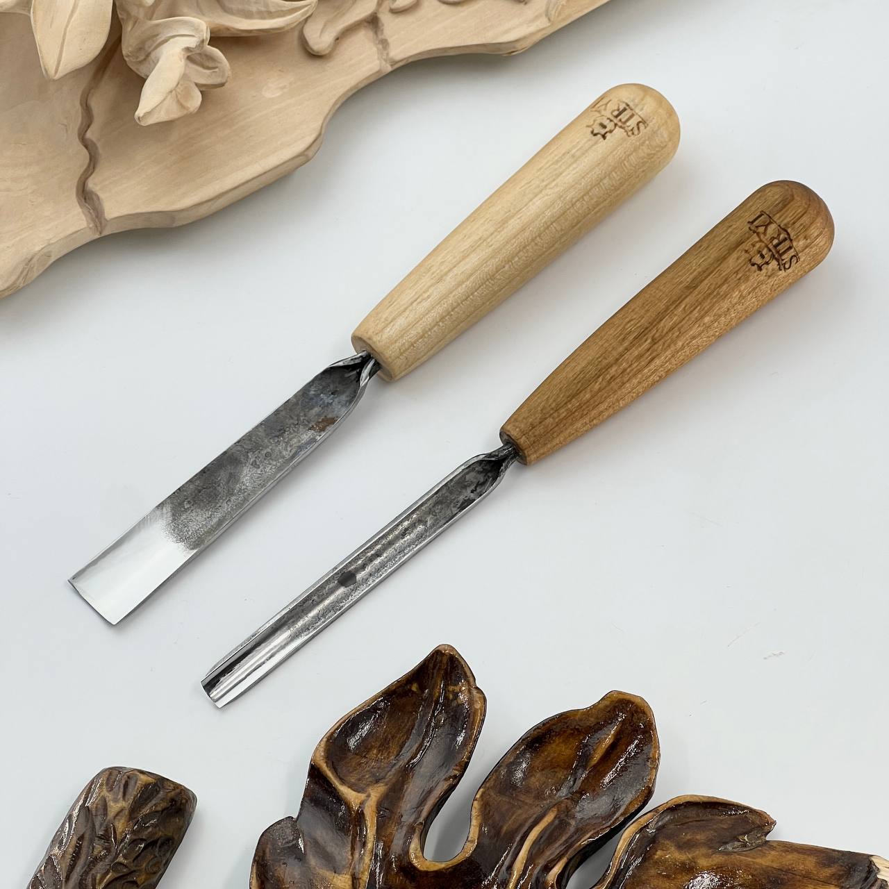 Gouge #5 profile chisel STRYI Standart, Relief carving tool, Gouge,