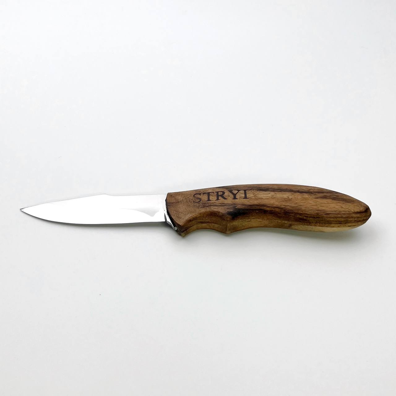 Cuchillo de talla de madera STRYI Profi, cuchillo de camping, cuchillo de carpintería verde