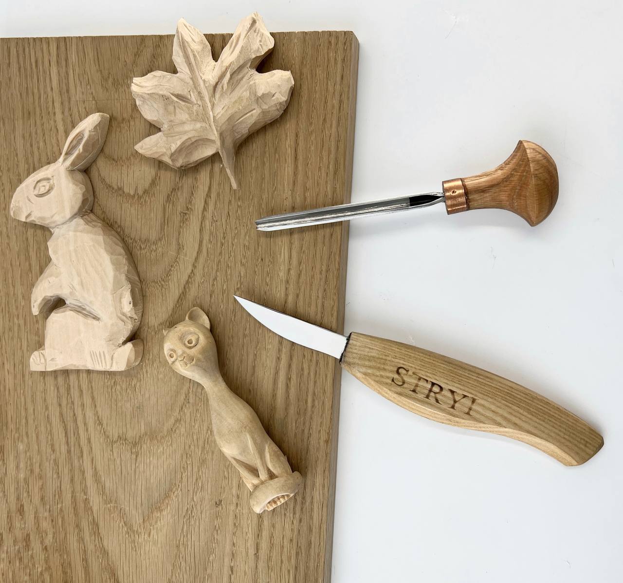 Set de talla de madera STRYI Start para figuras pequeñas para principiantes