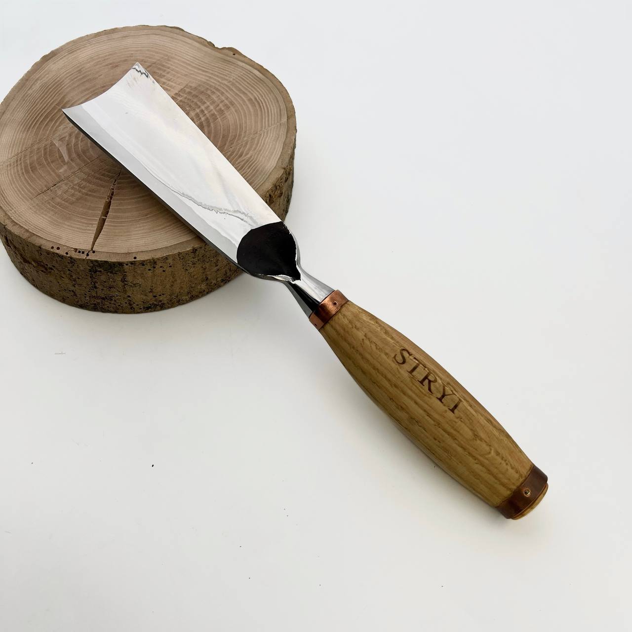 Sculpture tools set STRYI Profi 5pcs, Wood carving kit of Heavy-duty chisels, Sculpture gouges, Forged hand tools for Sculpting woodworking