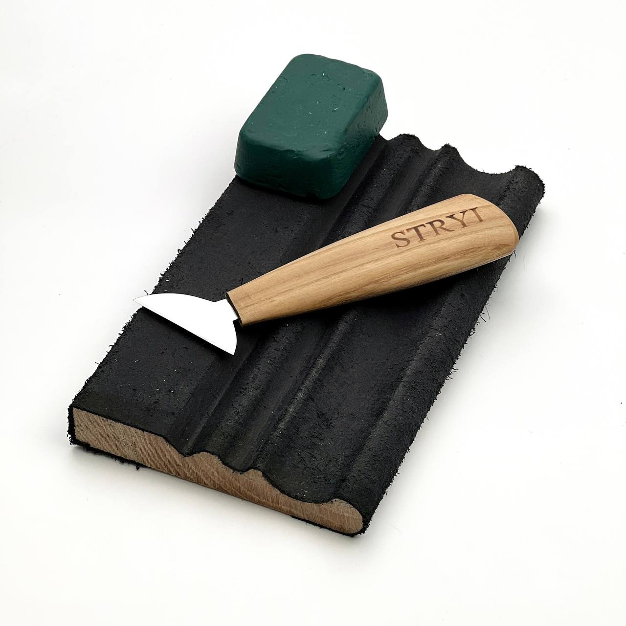 Knife for woodcarving STRYI Profi 50mm, Chip carving knife