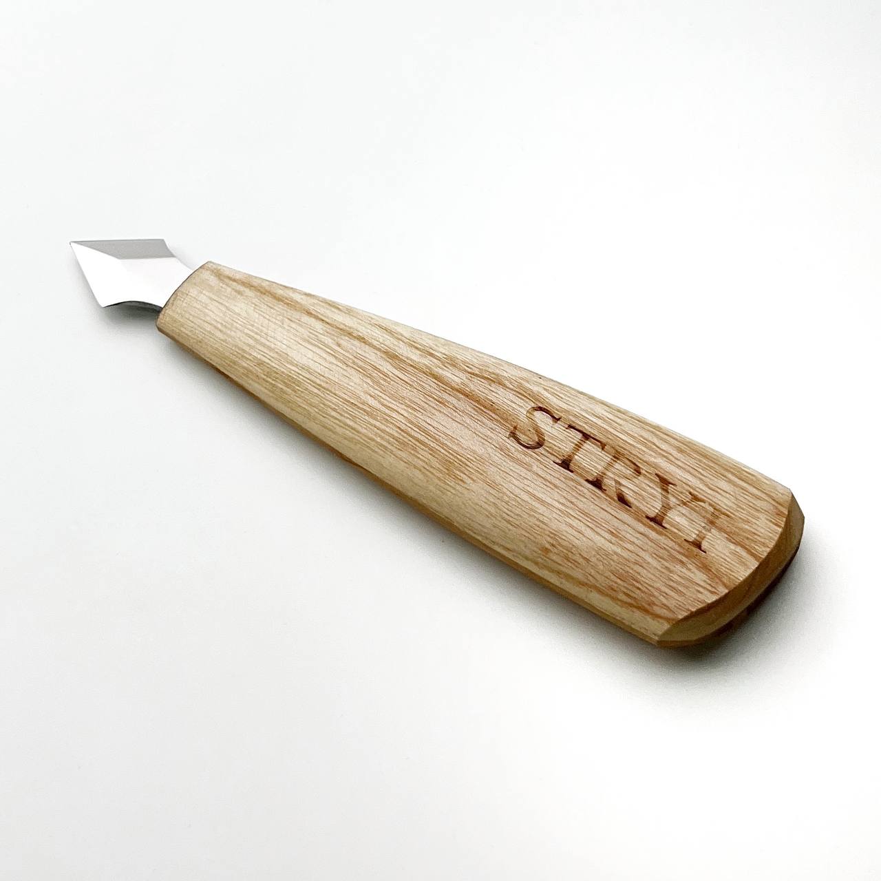 Wood carving knife STRYI Profi, Arrow-shaped, Marking knife, Carpentry knife, Gift for father