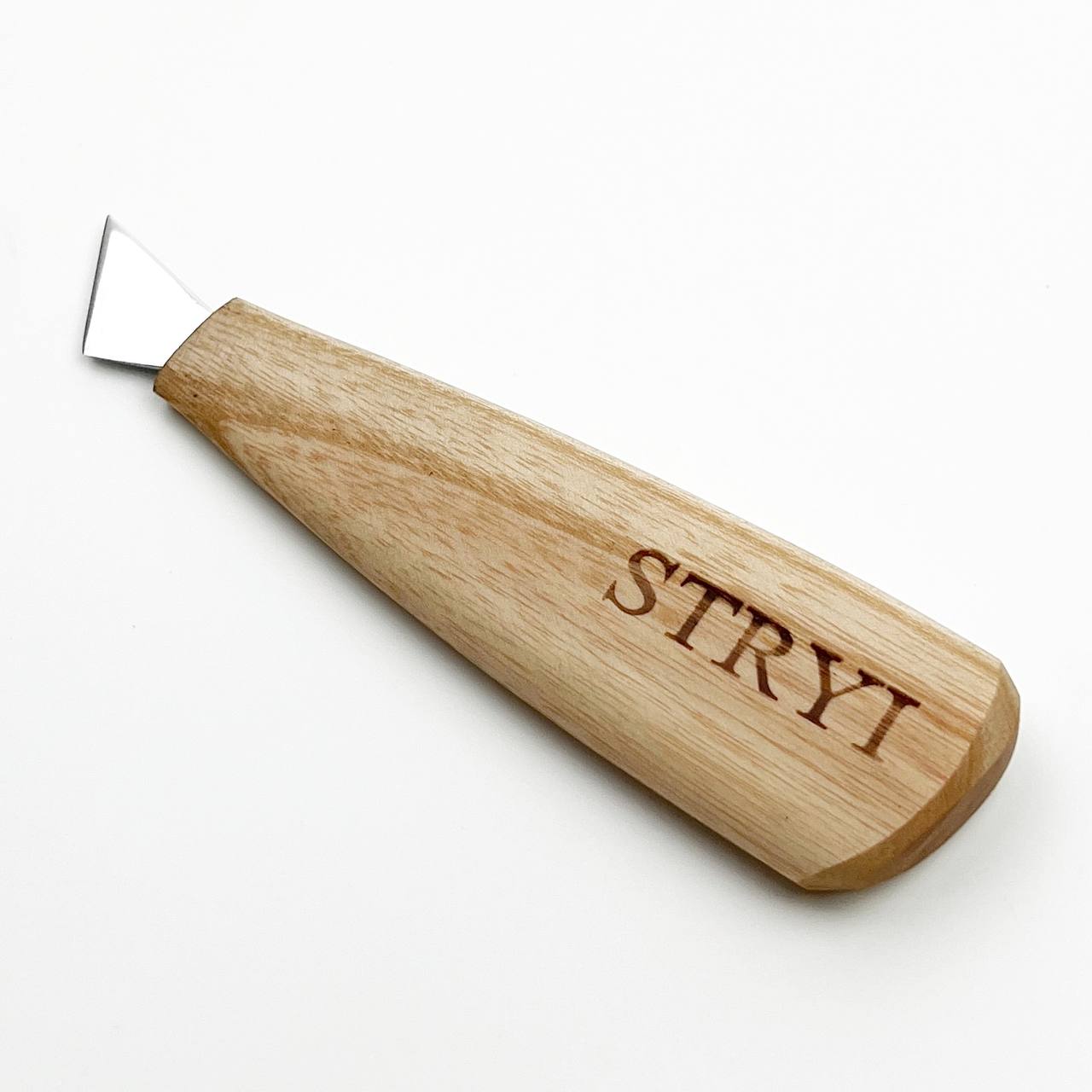 Chip carving knife 20mm STRYI Profi, Carving tools, Triangle knife, Chip carving tool