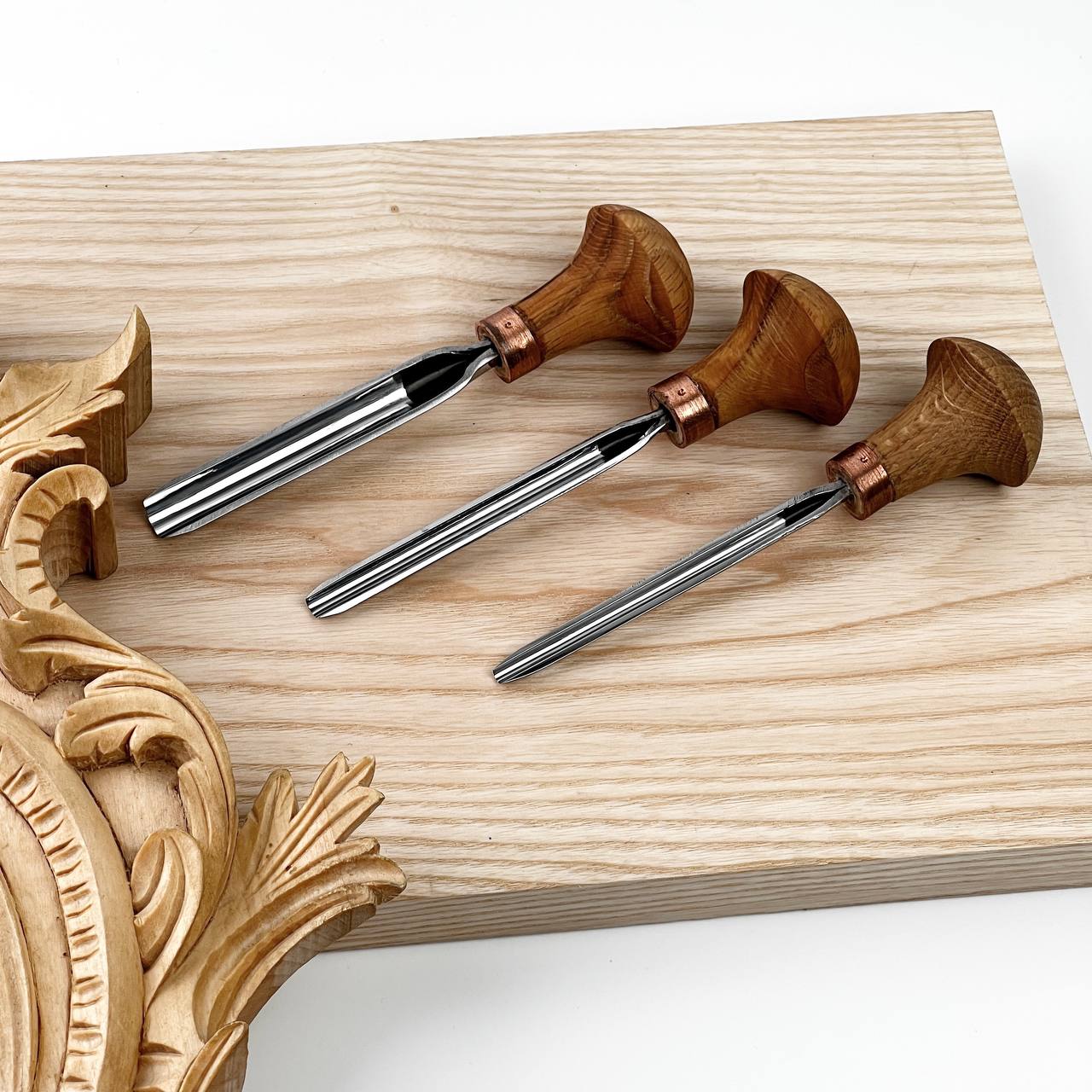 Herramienta de tallado de palma STRYI Profi barrido #9, herramienta Linocutting, grabador de buril, herramienta detallada