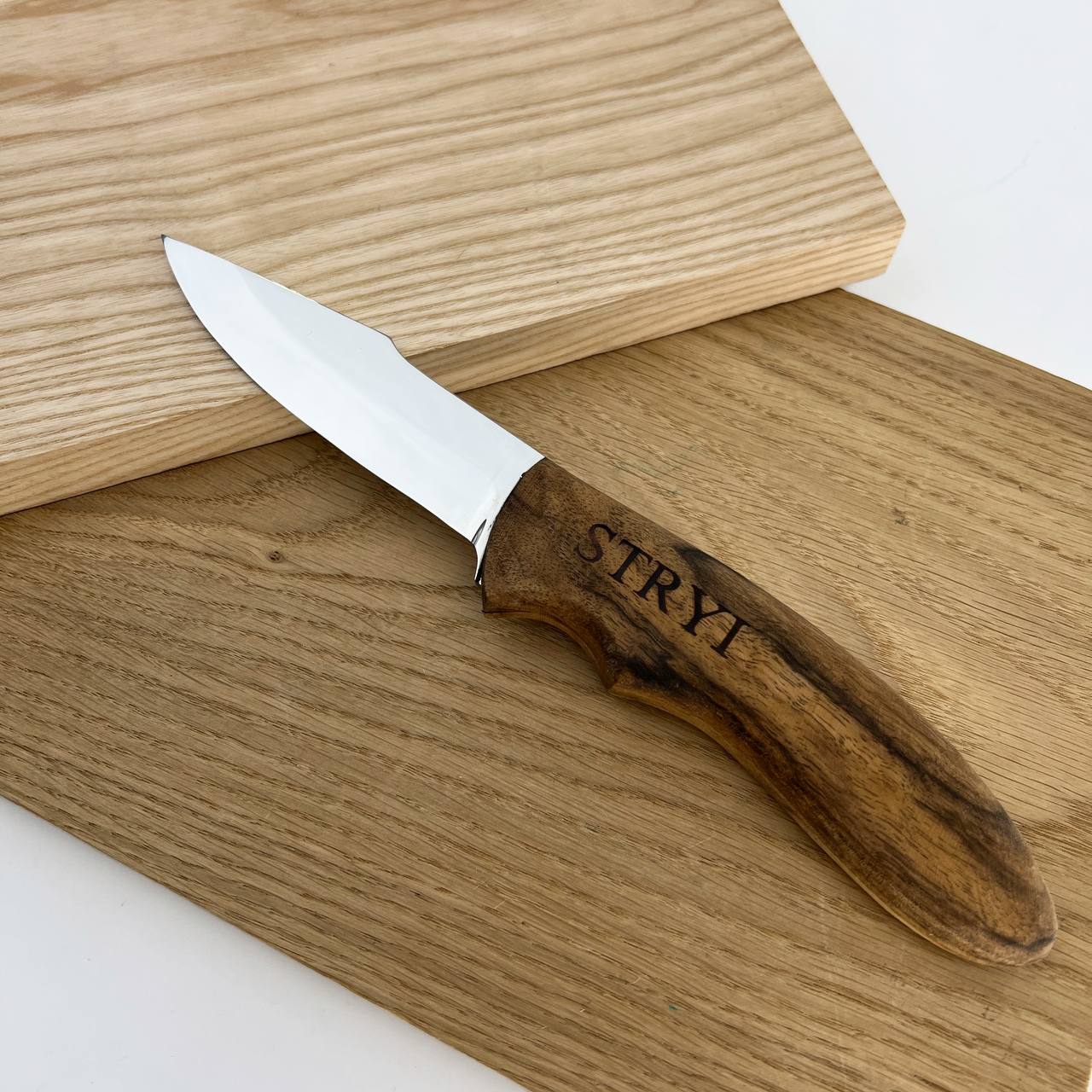 Cuchillo de talla de madera STRYI Profi, cuchillo de camping, cuchillo de carpintería verde