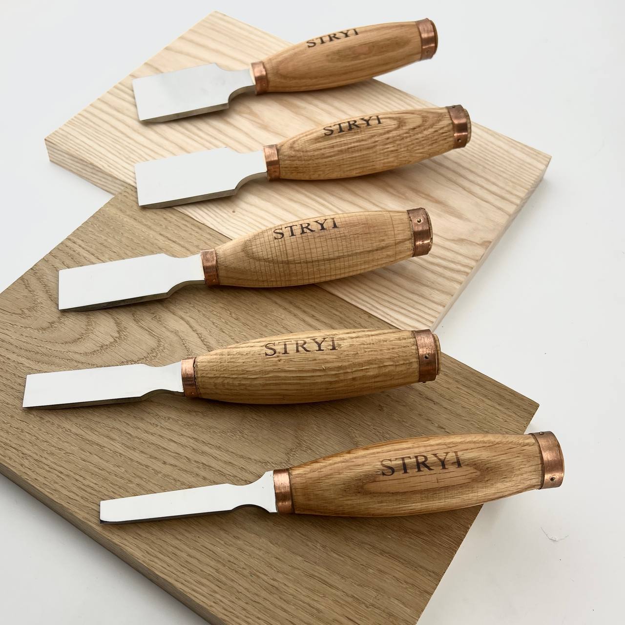 Satz Schrägkantenmeißel RICHTER Narex, Tischlerwerkzeug, gerader Meißel, Holzbearbeitungswerkzeug