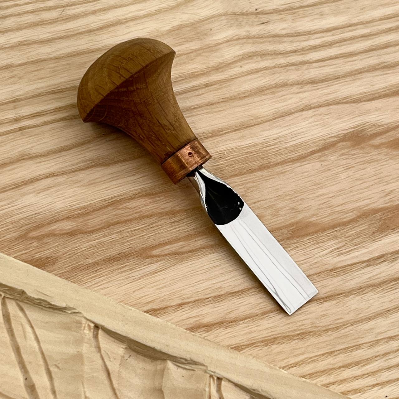 Short Palm carving tool STRYI Profi #5, Linocut tool, Microcarving chisels, Engraving chisel, Palm gouge