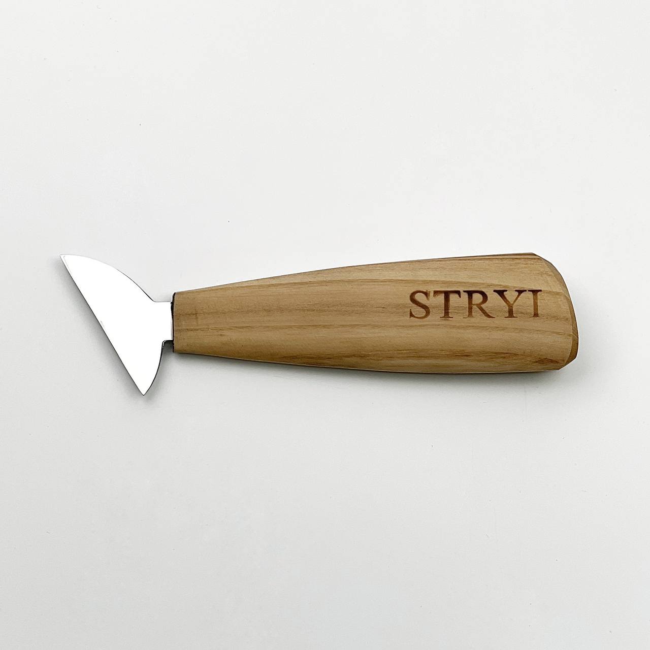 Knife for woodcarving STRYI Profi 50mm, Chip carving knife