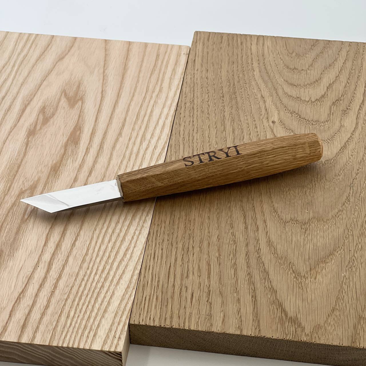 Schnitzmesser STRYI Profi für Relief, Kerbschnitzmesser, Schrägmesser