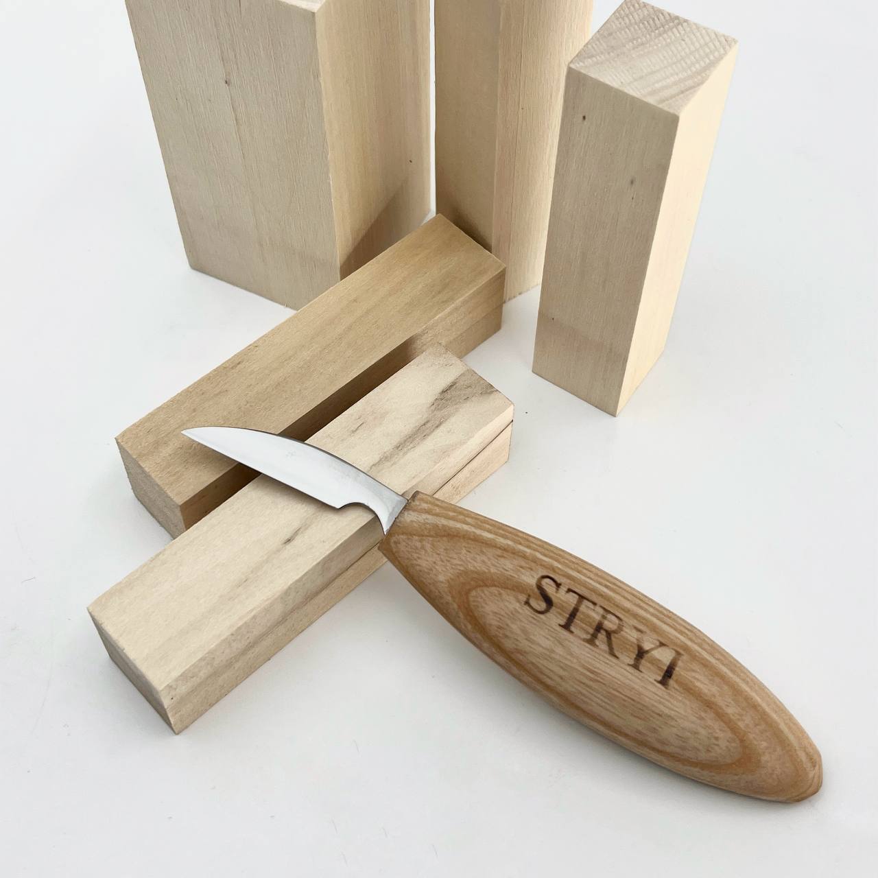 Chip and detailing carving knife 38mm STRYI Profi, Carving knives, Knife for woodcarving