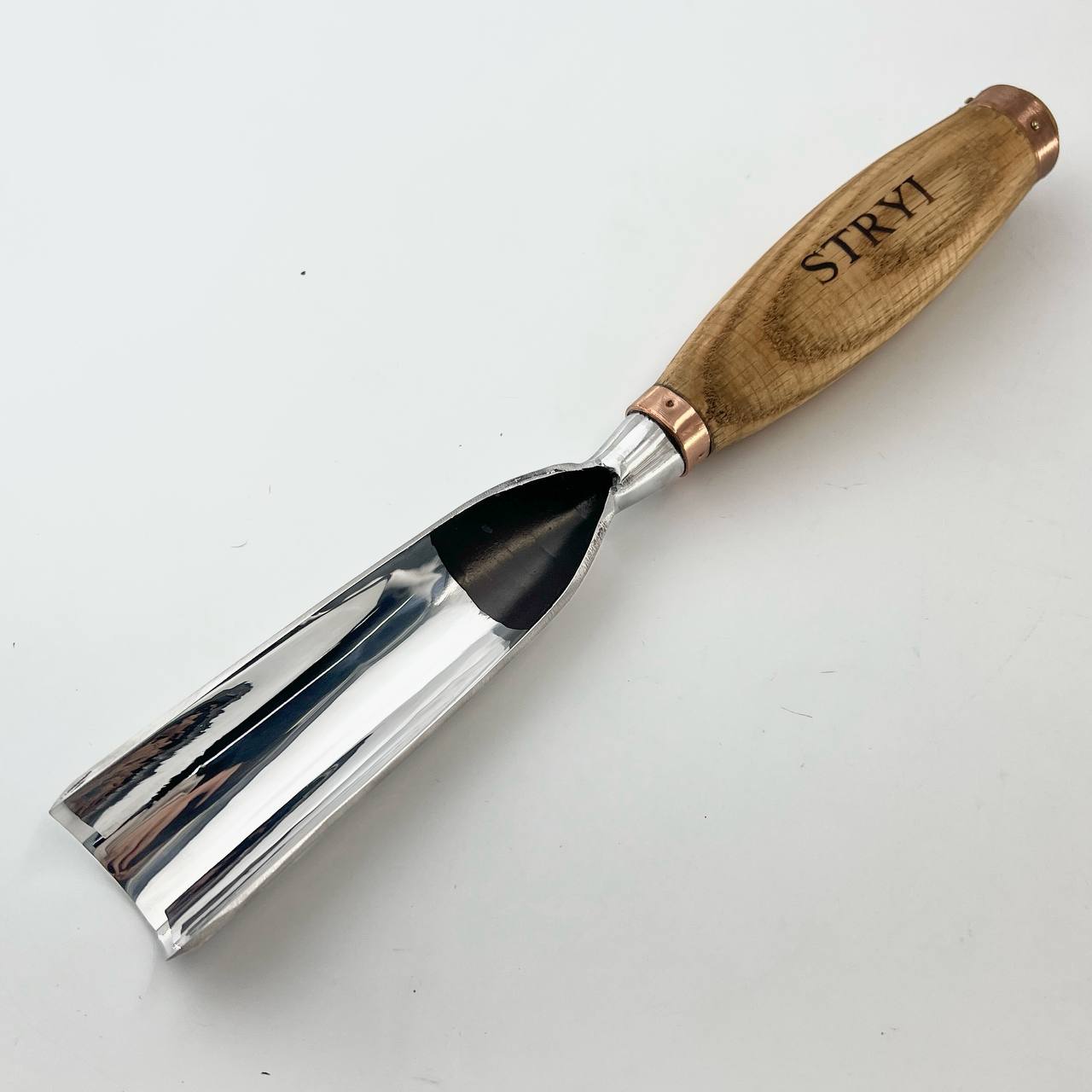 Sculpture tools set STRYI Profi 4pcs, Wood carving kit of Heavy-duty chisels, Sculpture gouges, Forged hand tools for Sculpting woodworking