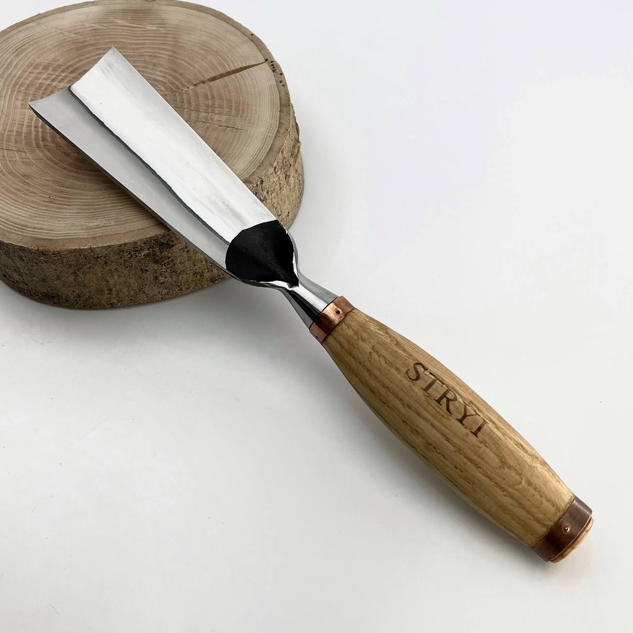 Sculpture tools set STRYI Profi 3pcs, Heavy-duty chisels set, Forged steel tools