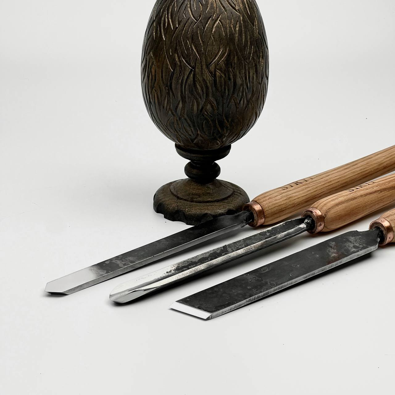 Wood turning tools set STRYI Profi 3pcs, Start woodturning, Woodturning tools kit