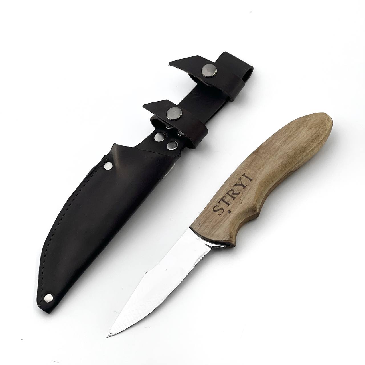 Wood carving knife STRYI Profi, Camping knife, Greenwoodworking knife, Gift for woodworker, Gift for him