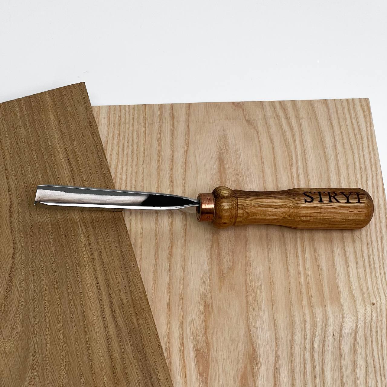 V-parting chisel 45 degrees, Woodcarving V-tool STRYI Profi, Carving tools, V-tools