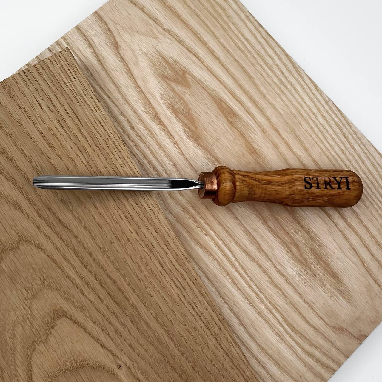 V-parting chisel 60 degrees, Woodcarving gouges STRYI Profi, V-tools, Chisels