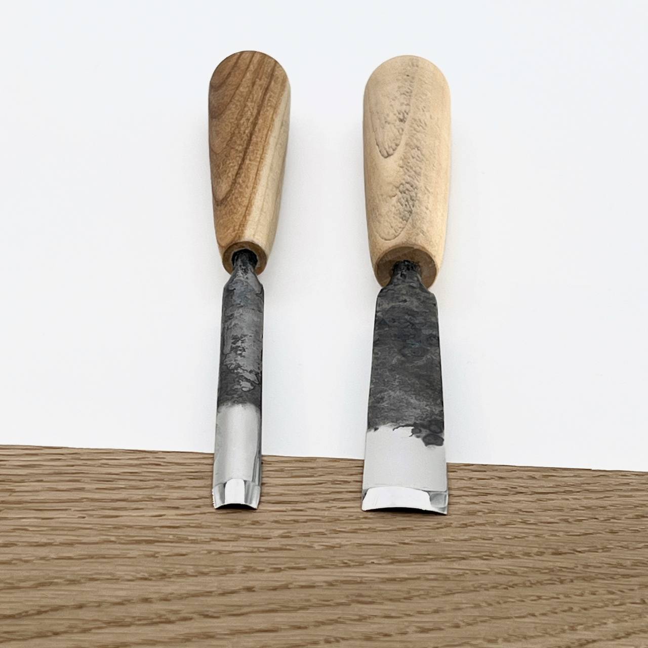 Gouge profile #7, unpolished woodcarving chisel STRYI Standart, sloping gouge