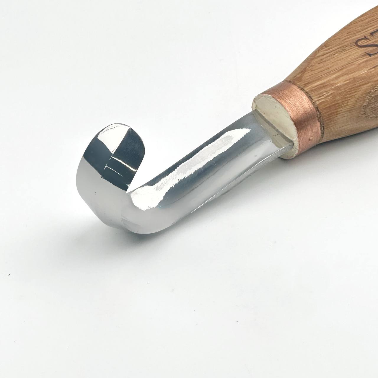 Wood carving hook knife for spoon bowl and kuksa carving STRYI, Spoon making