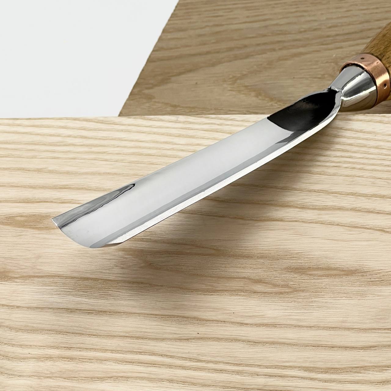 Cincel para escultura grande, perfil 7, gubias resistentes STRYI Profi