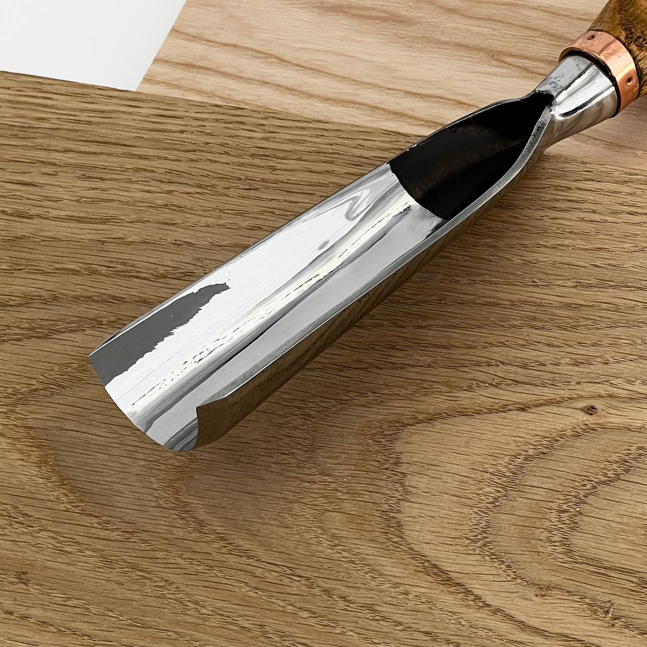 Große Bildhauerröhre, Hochleistungsmeißel, 9 Profil Halbrund, STRYI Profi, Bildhauerwerkzeuge