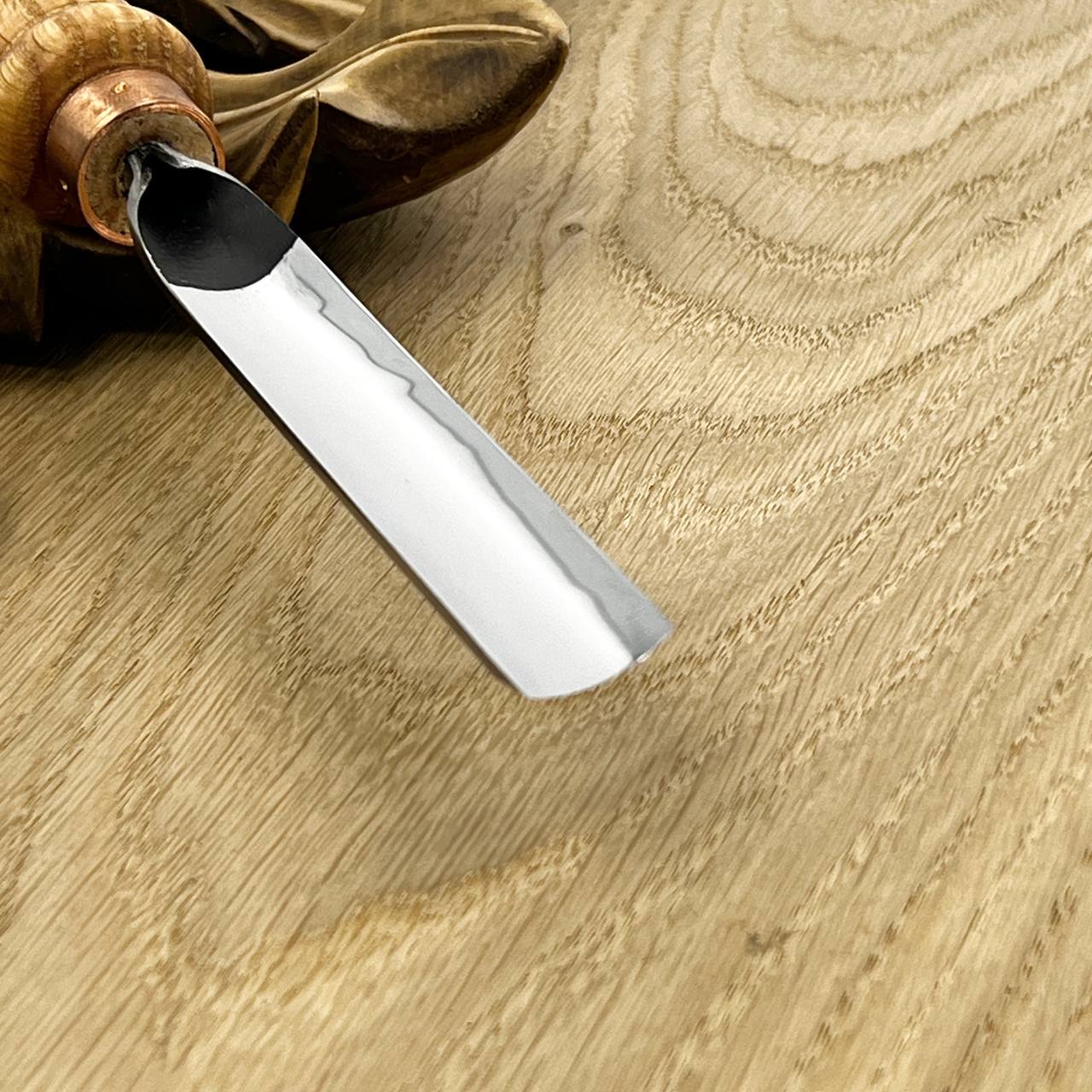 Gouge #5 profile, Straight chisel STRYI Profi, Stryi carving tools, Gouges, Forged tools