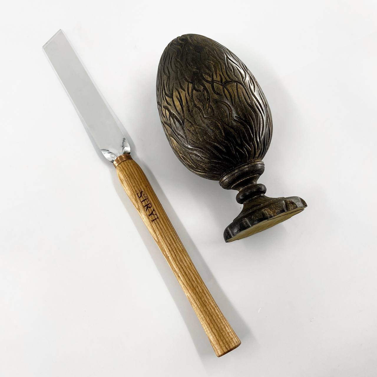 Skew chisel 70 degrees, 30mm, Lathe working tool, Wood turning tool STRYI Profi