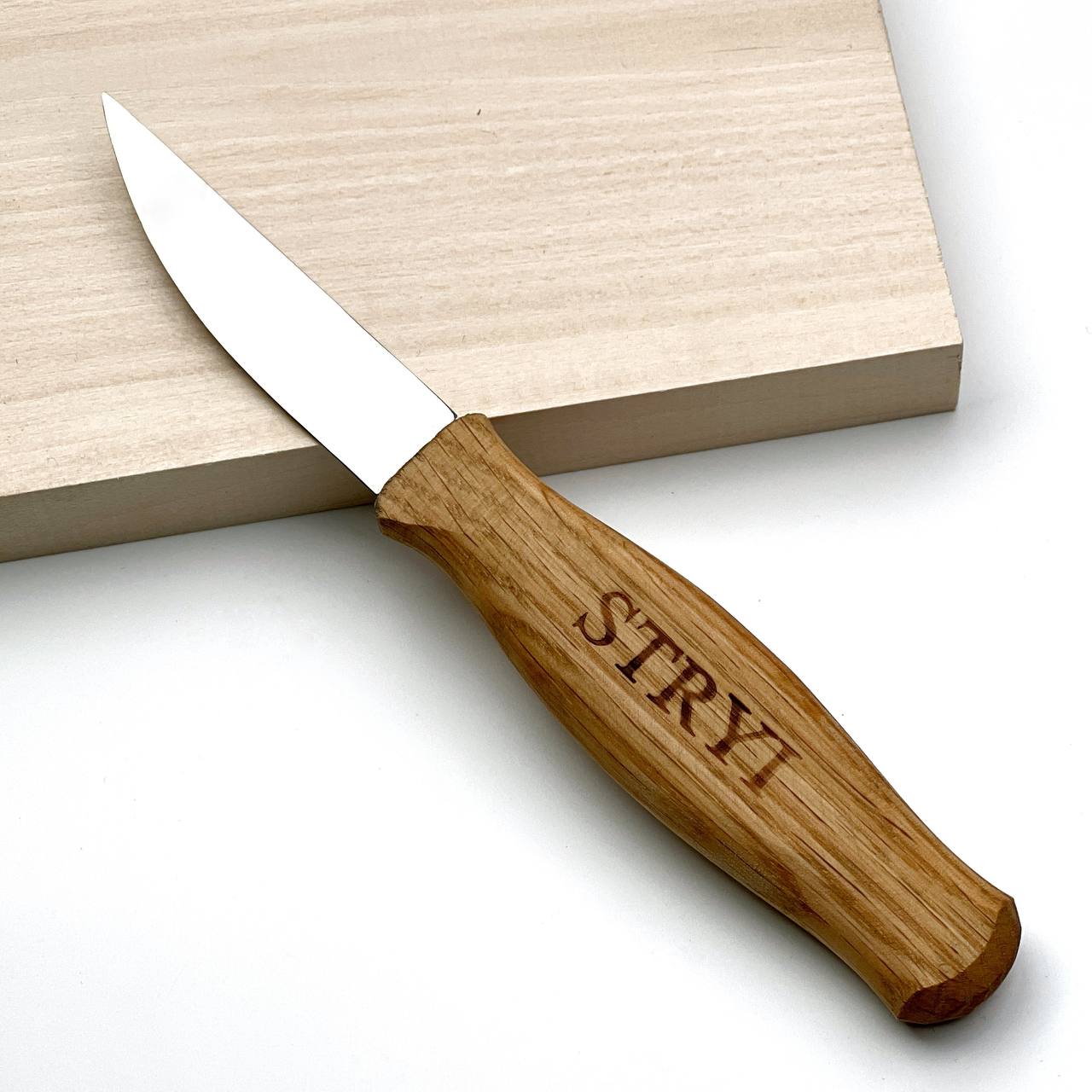 Sloyd knife STRYI Profi for wood carving 80mm, Carving tools, Carving knife, Gift for friend