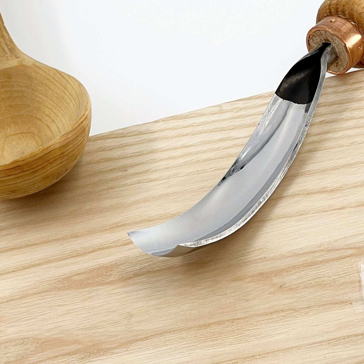 Gouge Long bent chisel STRYI Profi, 8 profile, Woodcarving tools from Manufacturer STRYI